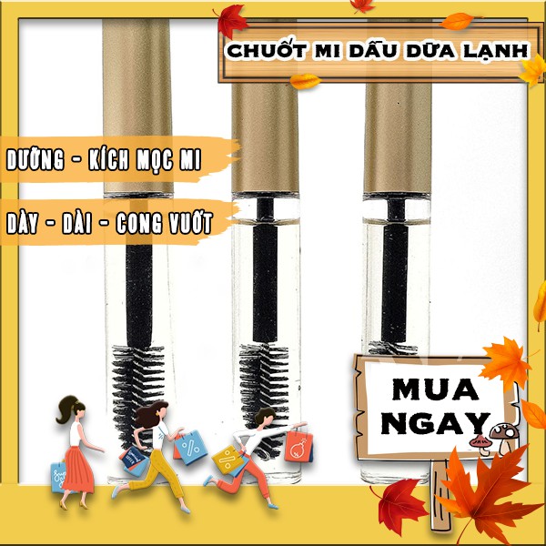 [RẺ SẬP SÀN] COMBO 2 CHAI CHUỐT MI, FREESHIP /MASCARA DẦU DỪA DƯỠNG MI - HANDMADE BY SPAQUEMOTCUC