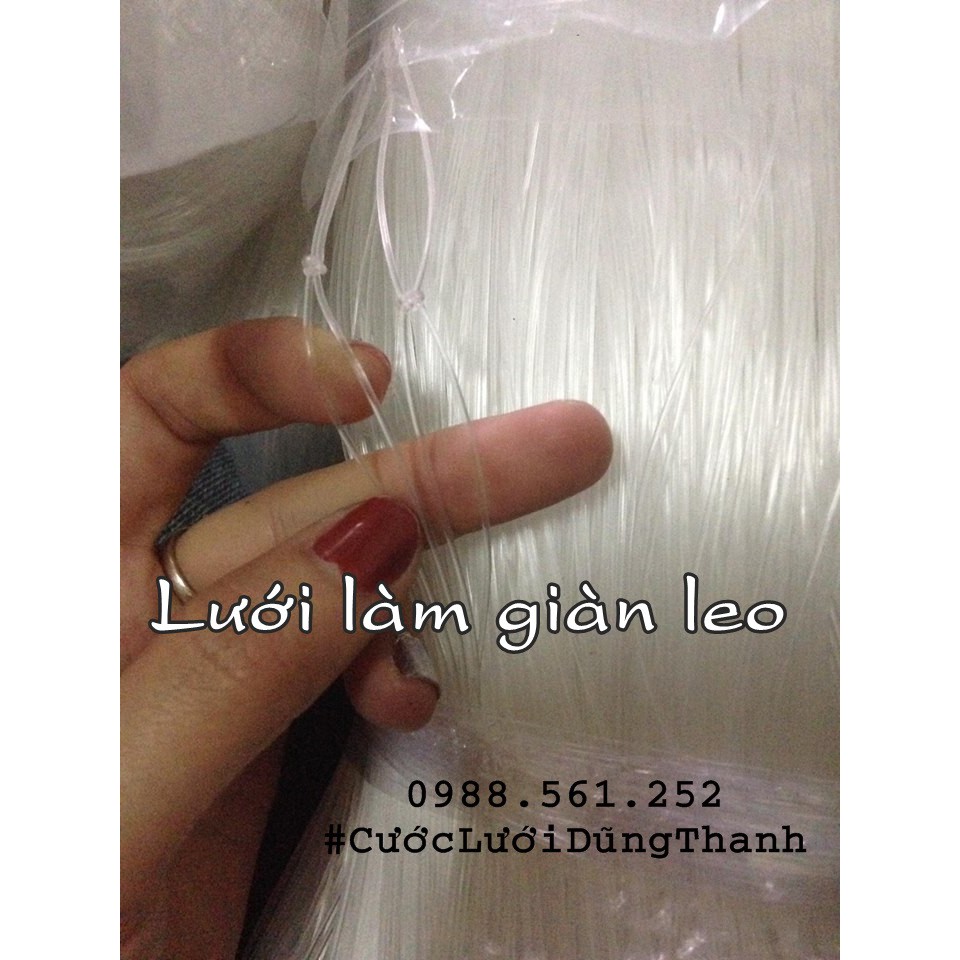 LƯỚI LÀM GIÀN LEO (GIÀN DƯA LEO, GIÀN BÍ NGÔ, GIÀN MƯỚP...)