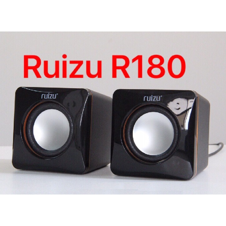 Loa vi tính 2.0 xí ngầu Ruizu R-Z180/010Z Mini Multimedia Speaker 2.0