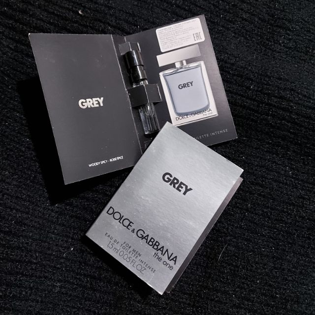 [ Vial 1.5ml ] Mẫu Thử Nước Hoa Nam Dolce & Gabbana D&G The One Grey Intense For Men