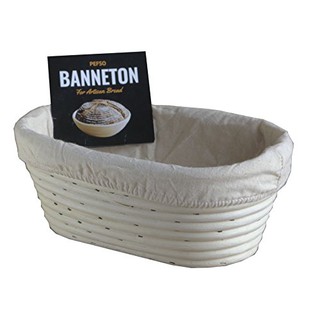 Rổ mây oval ủ bánh mì (Banneton Bread proofing basket) - Made in Vietnam