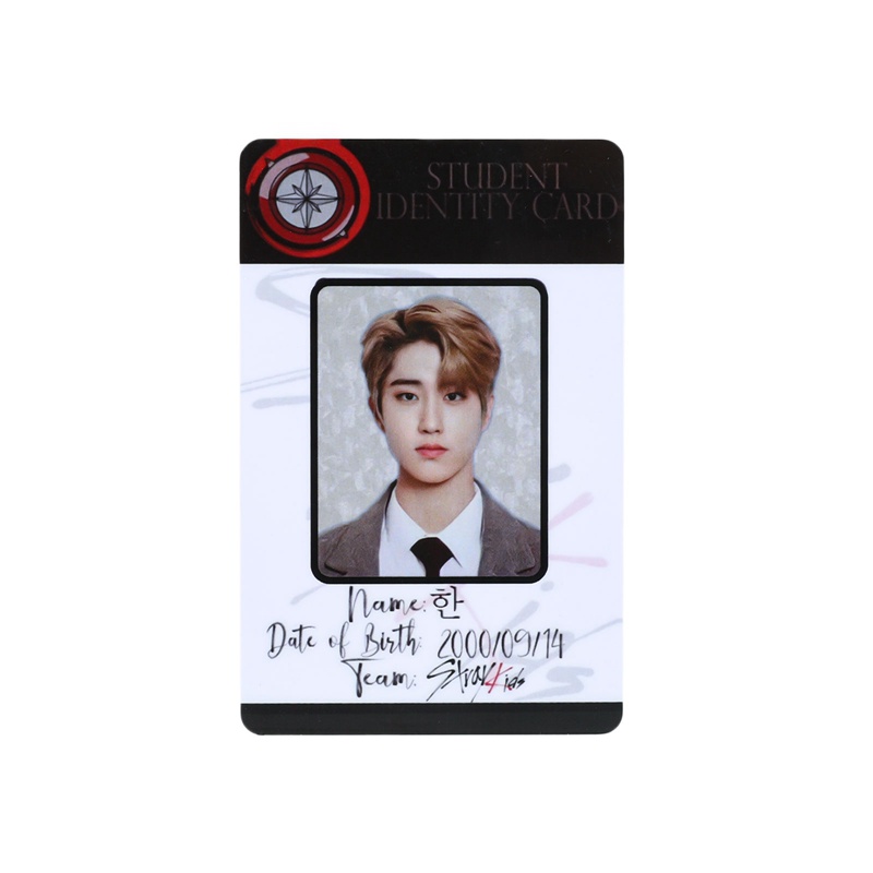 1 Thẻ Tên Bằng PVC Cho Fan Nhóm Nhạc KPOP STRAY KIDS