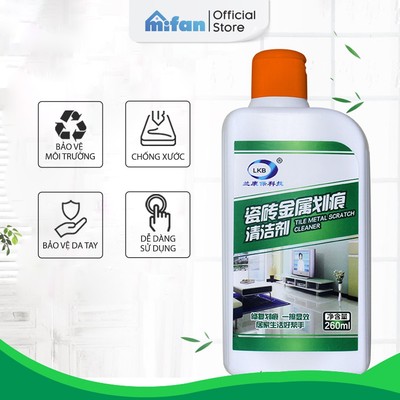 Dung Dịch Làm Sạch Vết Xước Sàn Gạch LKB 260ml - Tẩy Nhanh, An Toàn, Không Hại Gạch - Hàng Chính Hãng