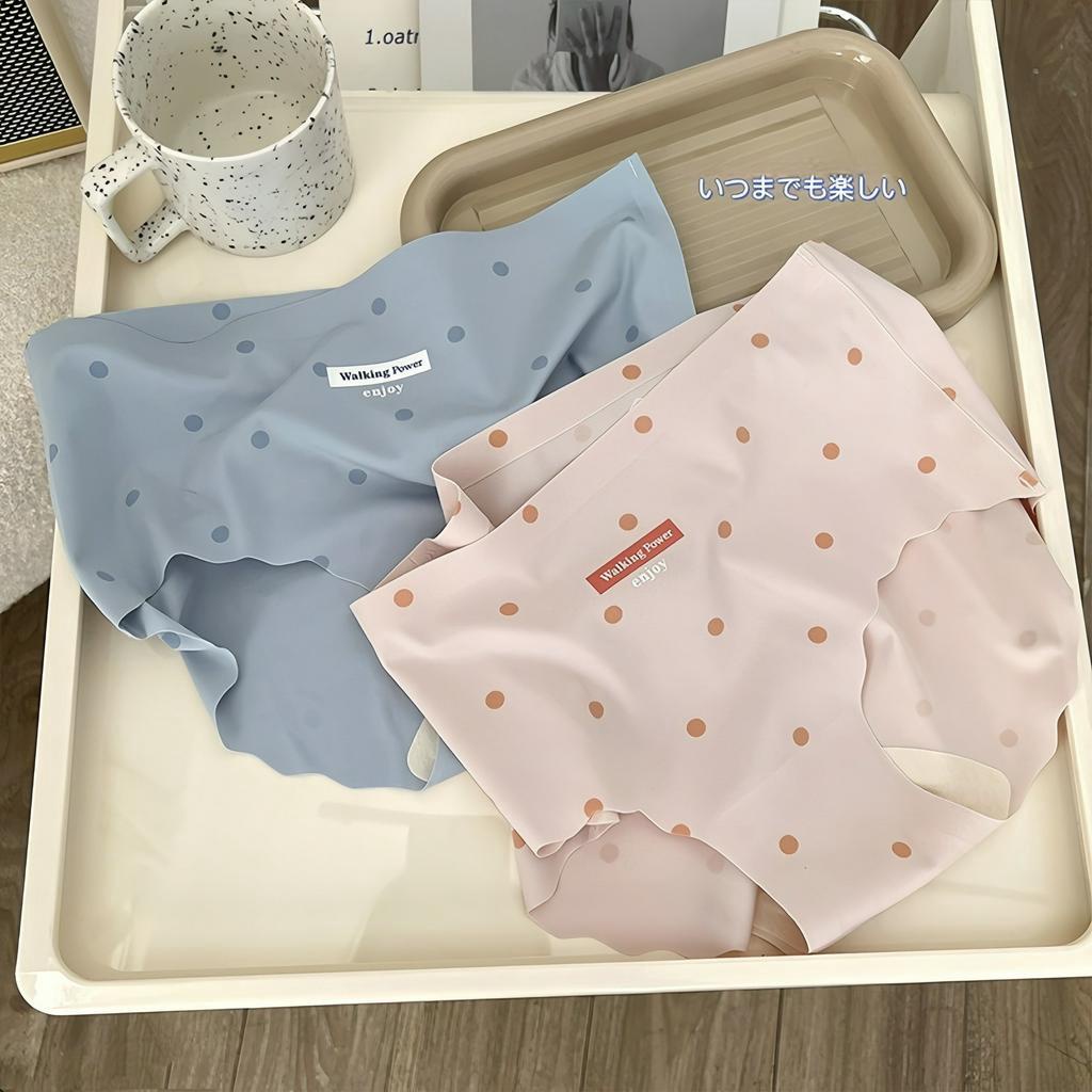 Combo 5 Quần Lót Su Chấm Bi Không Viền Không Đường May Dáng Ôm Full Mông Nâng Đẩy Vòng 3 Q63