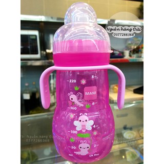 Bình tập uống MAM 220ml núm mềm