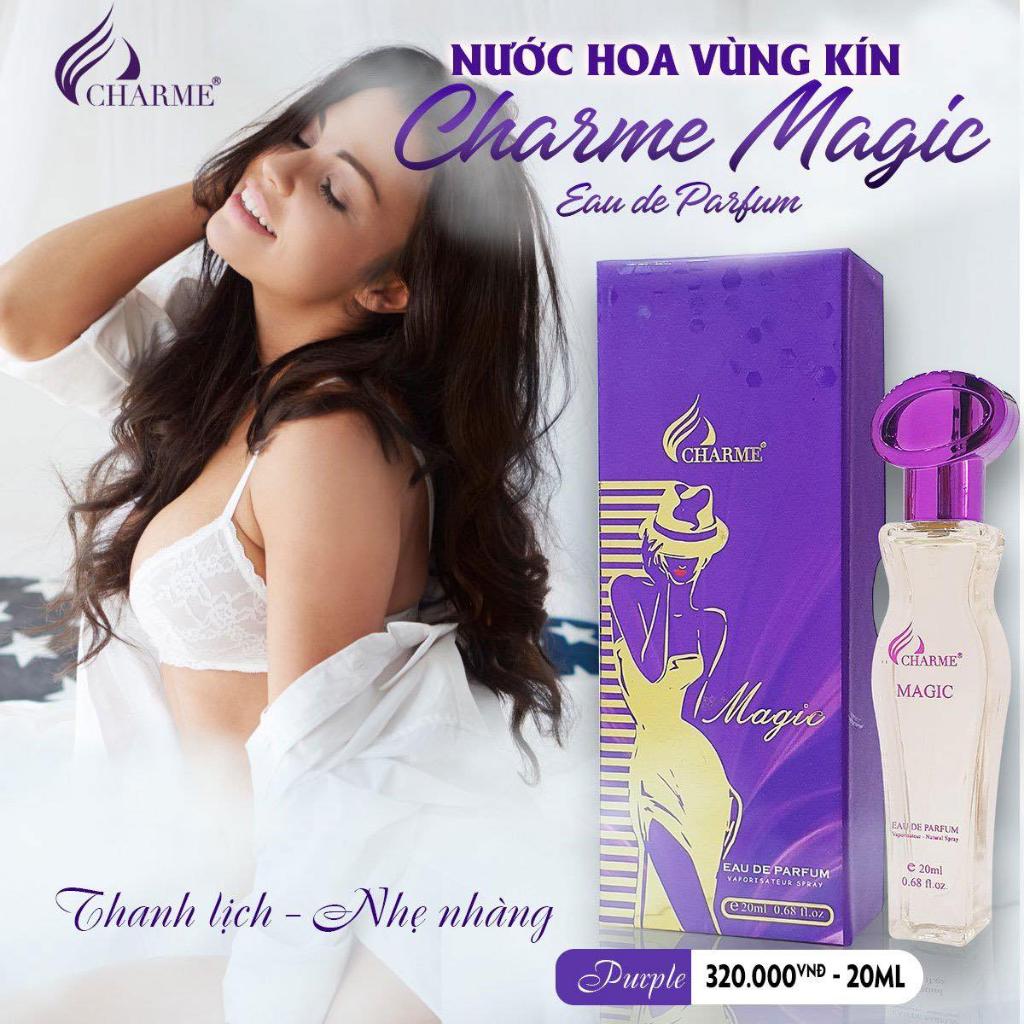 Nước hoa vùng nhỏ Magic - Đỏ, Đen, Tím