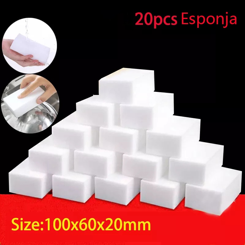 Bộ 20 miếng mút melamine dày - Mút làm sạch bền bỉ