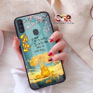 ốp lưng samsung A11 kính cường lực