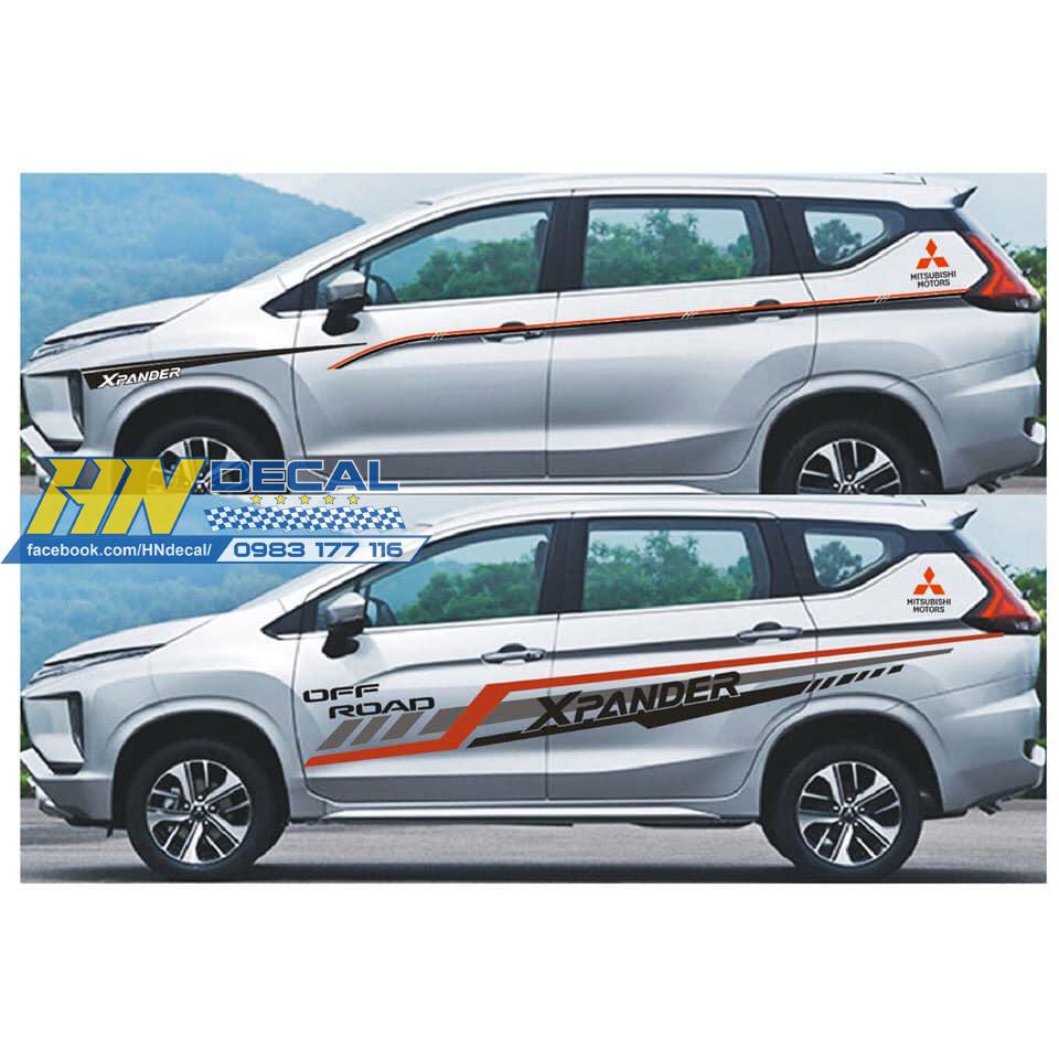 Tem Dán Sườn Ô Tô Sport Xpander Cho Tất Cả Các Dòng Xe- Mẫu 026