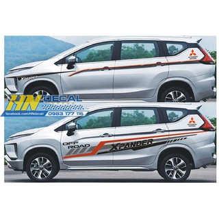 Tem Dán Sườn Ô Tô Sport Xpander Cho Tất Cả Các Dòng Xe- Mẫu 026