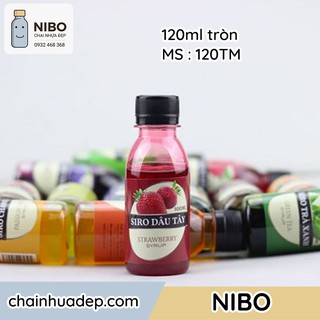 [Chai nhựa 100ml] chai nhựa đựng sữa chua 120ml | HÀNG CHÍNH HÃNG NIBO MS: 120TM