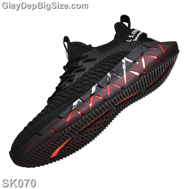 Giày Sneaker, giày thể thao big size cỡ lớn (EU:45-46) cho nam chân to