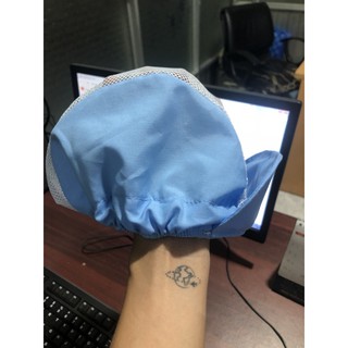 NÓN VẢI TRÙM TÓC KẾT HỢP LƯỚI