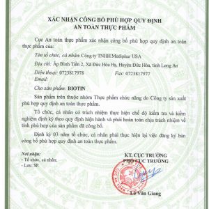 Biotin 5mg Bổ Sung Vitamin H, Vitamin B5 Hỗ trợ Giúp Tóc Mọc Nhanh, Dày, Giảm Gãy Rụng Hộp 20 Viên