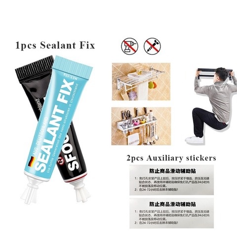 Ron dán cố định kim loại không cần khoan bền chắc 6g hoặc miếng dán tùy chọn