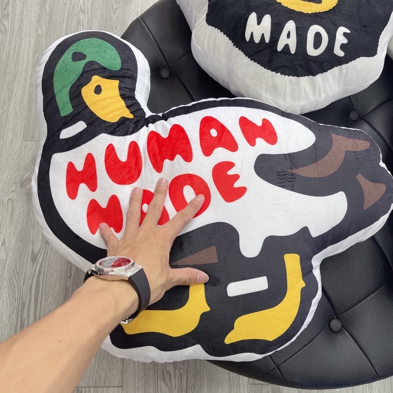 Gối Ôm KAWS x Human Made Cushion Set, Gấu bông Kaws x Human Made