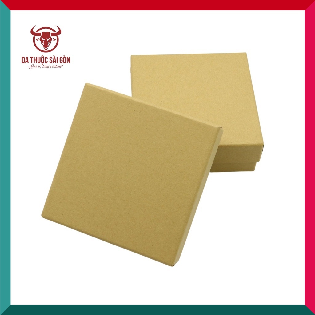 Hộp đựng thắt lưng cao cấp màu giấy Kraft - Da Thuộc Sài Gòn