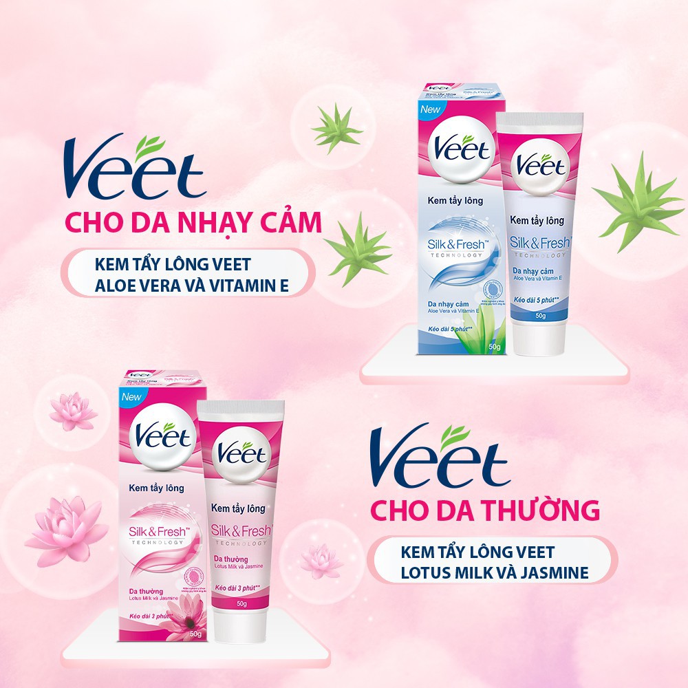 Kem Tẩy Lông Veet Triệt Sạch Bất Chấp Các Loại Lông, DÙNG 1 LẦN LÀ TẨY LÔNG SẠCH SẼ ĐI HẾT 1 CÁCH NHẸ NHÀNG