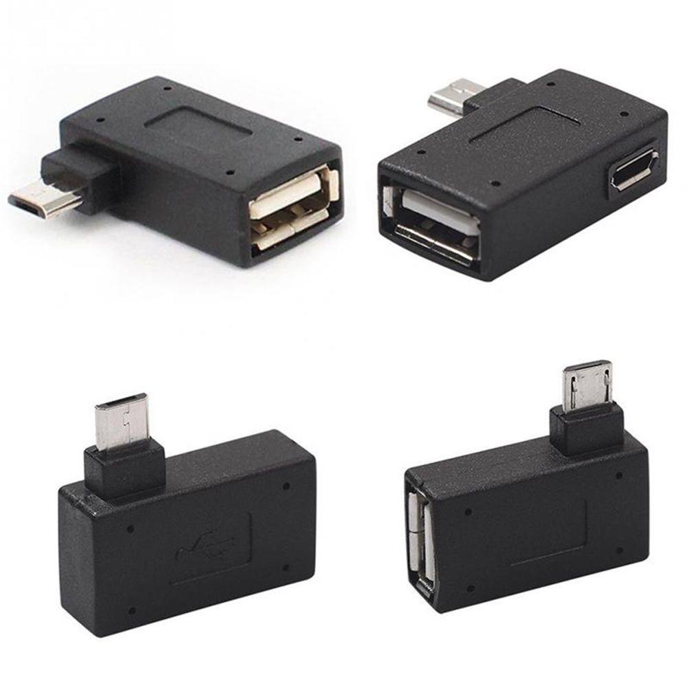 Đầu Chuyển Đổi 90 Độ Từ Đầu Cắm Sang Cổng Cắm Micro USB Dành Cho Điện Thoại Máy Tính Bảng Android