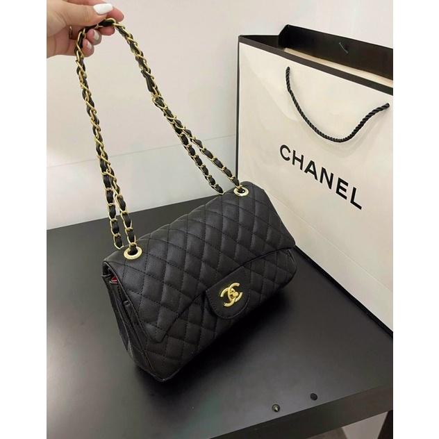 Túi Đeo Chéo Chanel classic, túi đeo vai kẹp nách Chanel  size 26