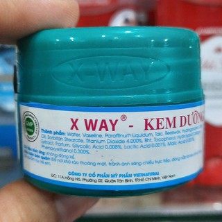 Kem Dưỡng Trắng Da Mặt X-Way 8g