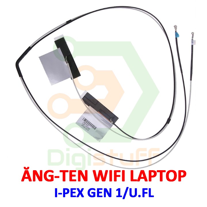 Bộ dây ăng ten wifi laptop - ăngten wifi 2 băng tầng U.FL IPEX - antenna dual band 2.4GHz 5GHz bluetooth 4.0