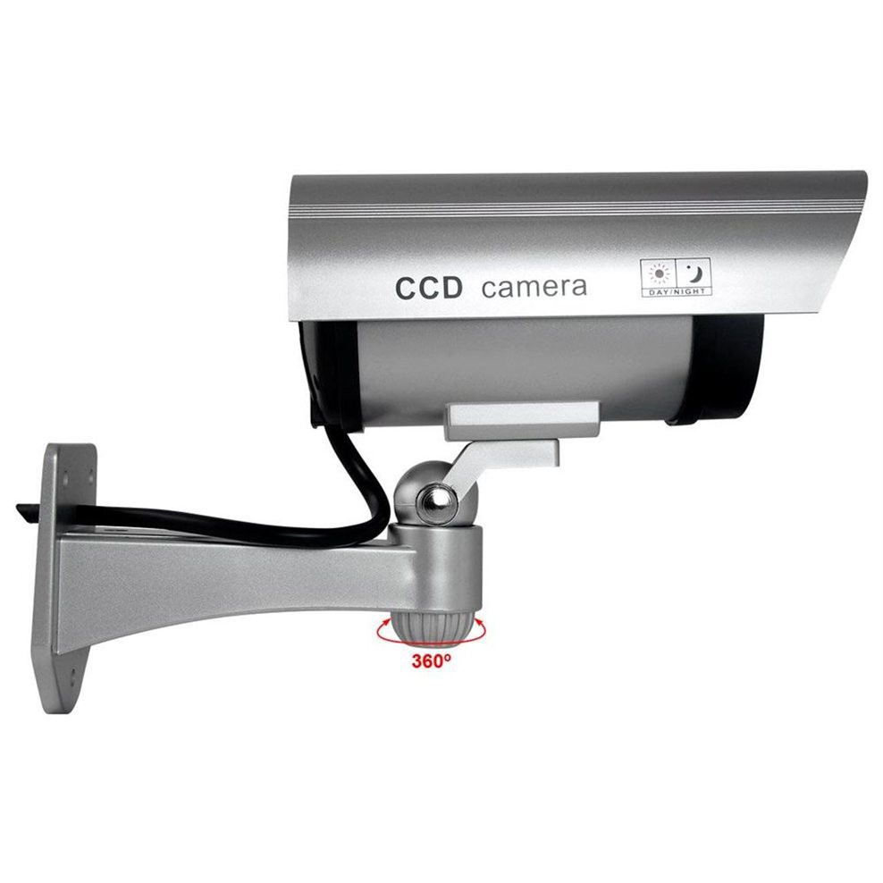 Camera giả Mô Hình Camera 1:1 Camera giả chống trộm có LED cảnh báo CA-11
