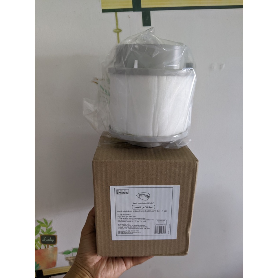 Lưới lọc vi sợi. Phụ kiện thay thế của máy lọc nước Pureit Excella 9L