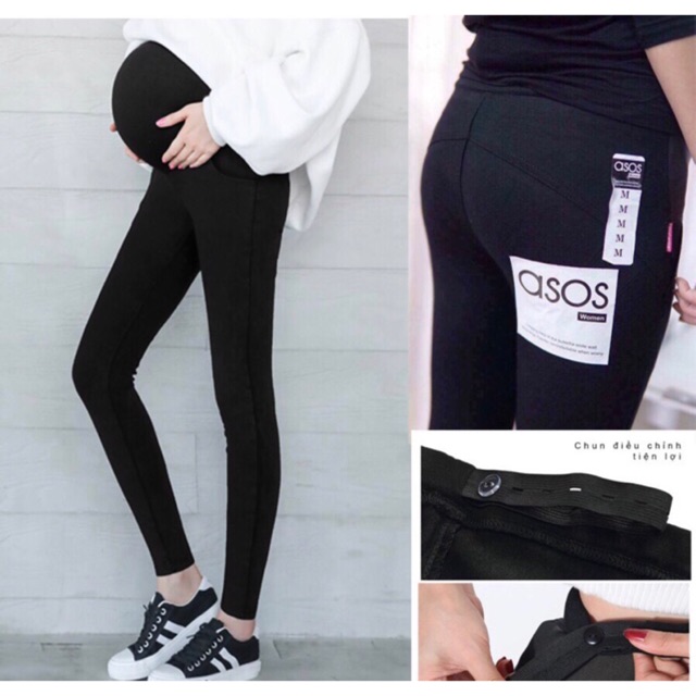 Quần Bầu Legging Dài Nâng Mông (Hàng Đẹp)