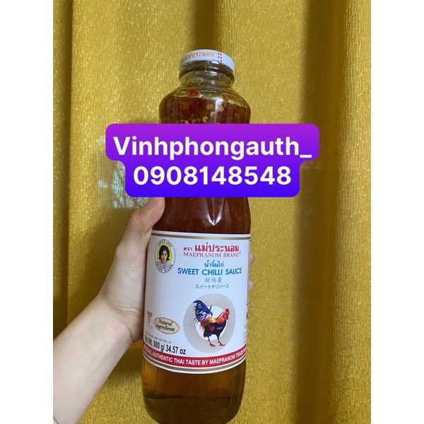 SỐT ỚT THÁI CHUA NGỌT CON GÀ 980G Maepra