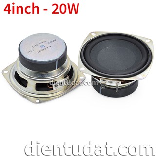 Loa siêu trầm 4inch 4ω - 20w