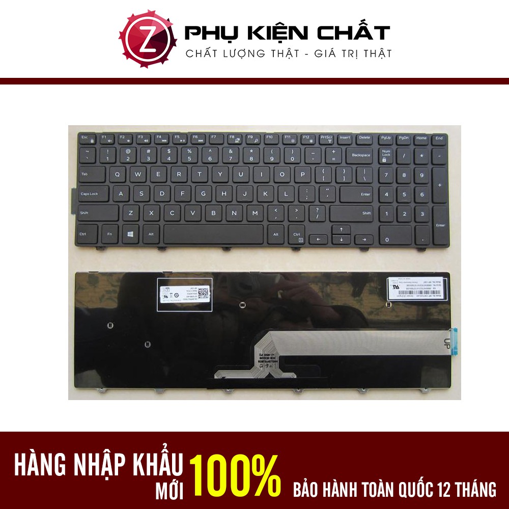 Bàn phím Laptop Dell Inspiron 3551 3552 3553 3558 3568 3559 3569 5551 5552 5555 5557 5558 5559