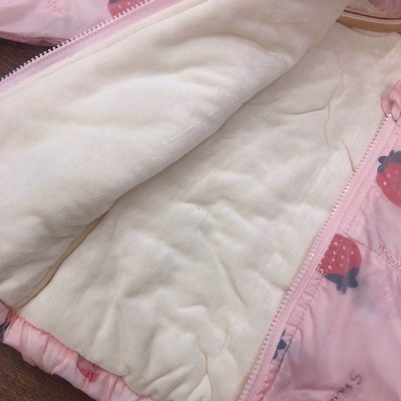 Áo khoác gió nỉ cho bé