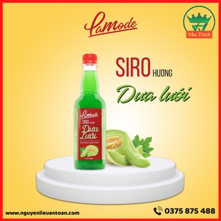 Siro Dưa Lưới LAMODE 500ml Hương Vị Đậm Đà, Vị Ngọt Tự Nhiên