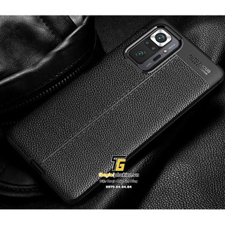 Ốp lưng Xiaomi Redmi Note 10 Pro silicon giả da Auto Focus