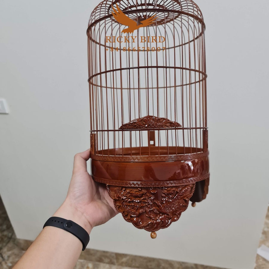 Lồng chim đã sơn - Puteh bird cage