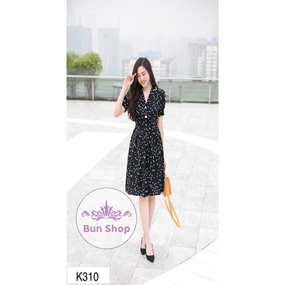ĐẦM XÒE CAO CẤP K310 - Bun Shop (Hàng may thiết kế ,ảnh thật shop tự chụp)
