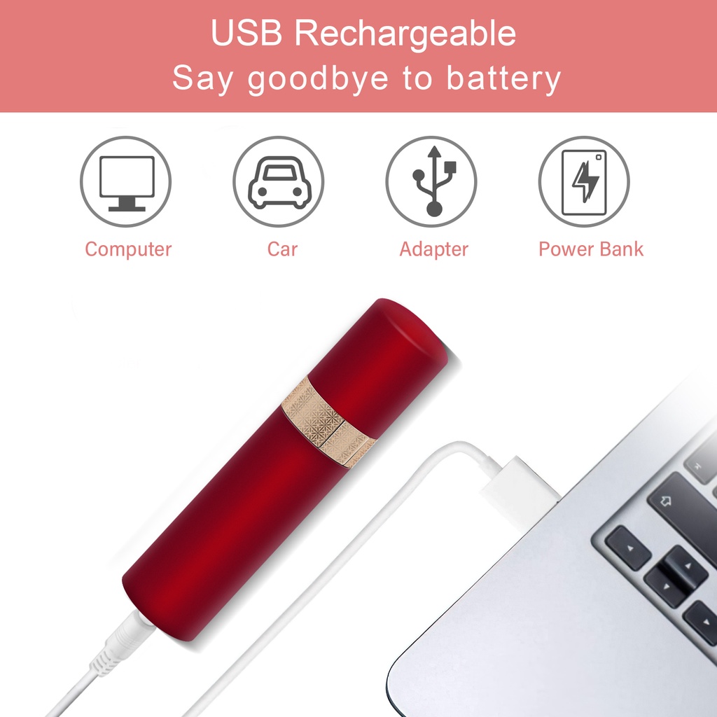 Máy cạo lông mặt TOGEWITHU không đau sạc USB tiện dụng cho nữ