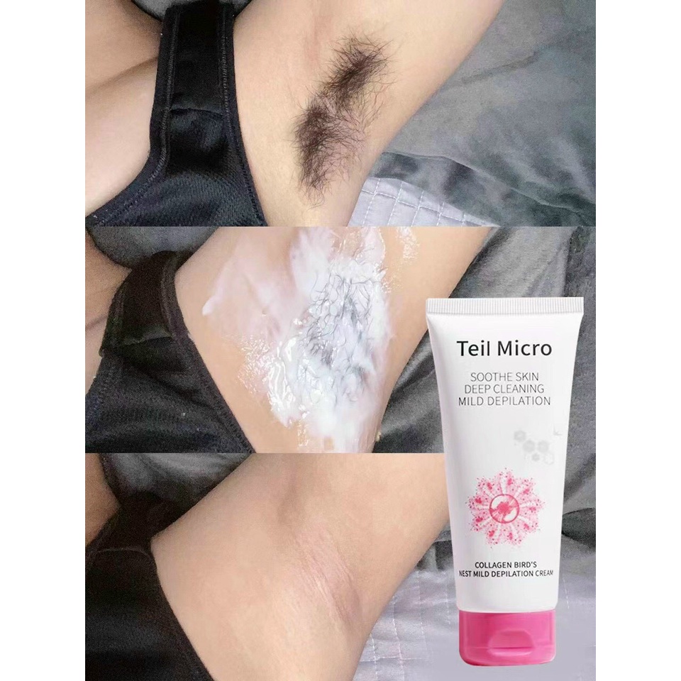 Kem tẩy lông cấp tốc tại nhà Collagen không đau rát