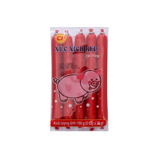 [FREESHIP 99K TOÀN QUỐC 1 thùng Xúc xích tiệt trùng heo CP - (200 cây/thùng, gói 5 cây)