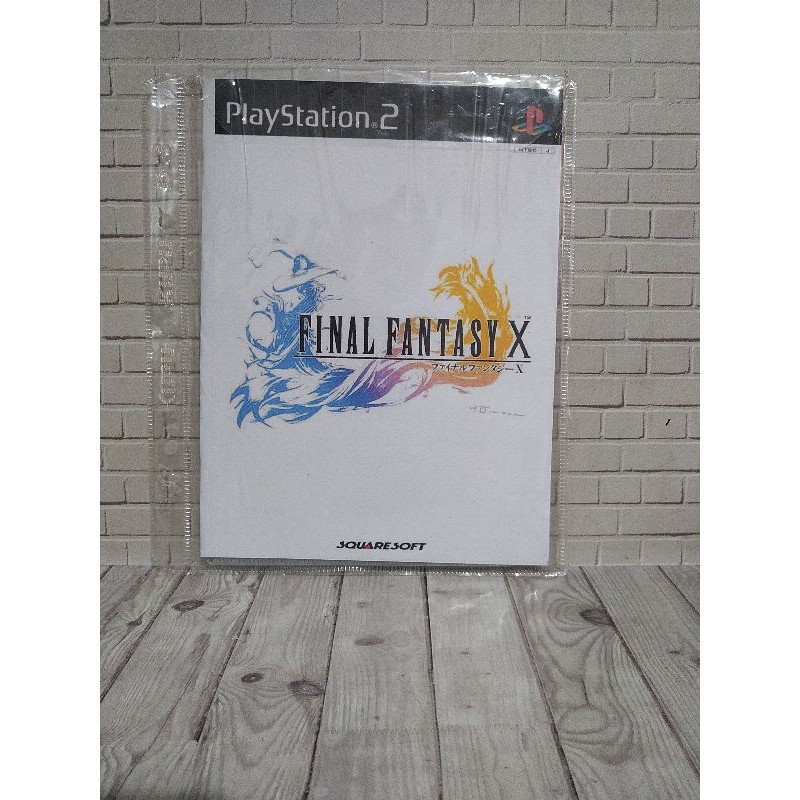 Đĩa Cd Dvd Ps2 Final Fantasy X Jpn Bahasa Jepang