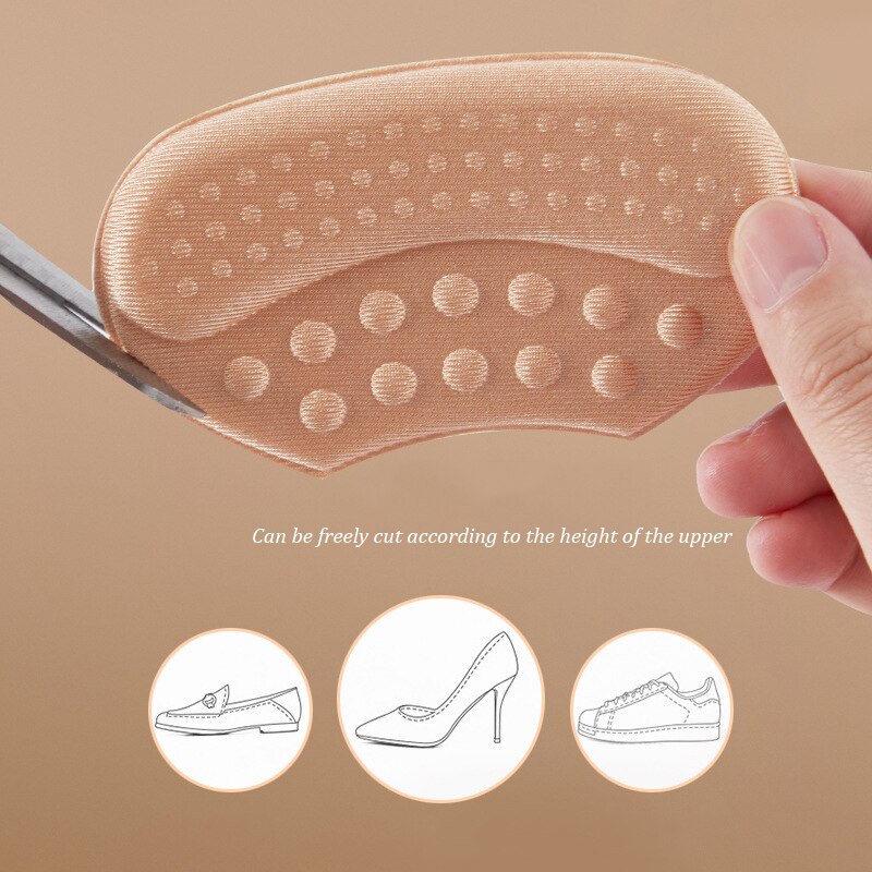 Set 2 miếng đệm lót gót giày giúp giảm đau cho nữ