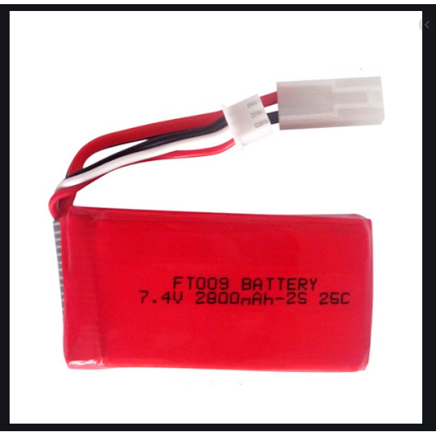 Pin sạc máy bay flycam 7.4v 2800mah xả 25c có mạch bảo vệ pin