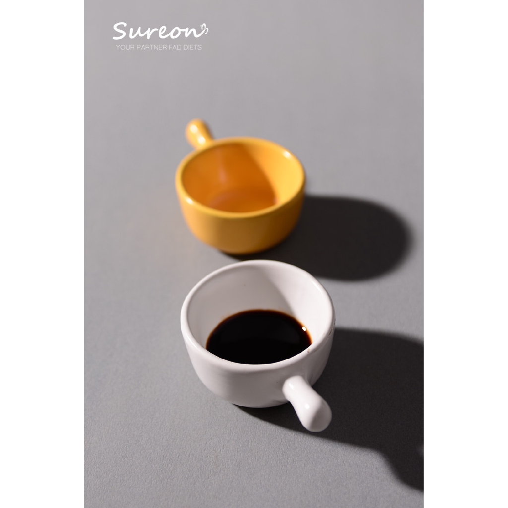 Đĩa đựng nước chấm bằng sứ nhỏ gọn