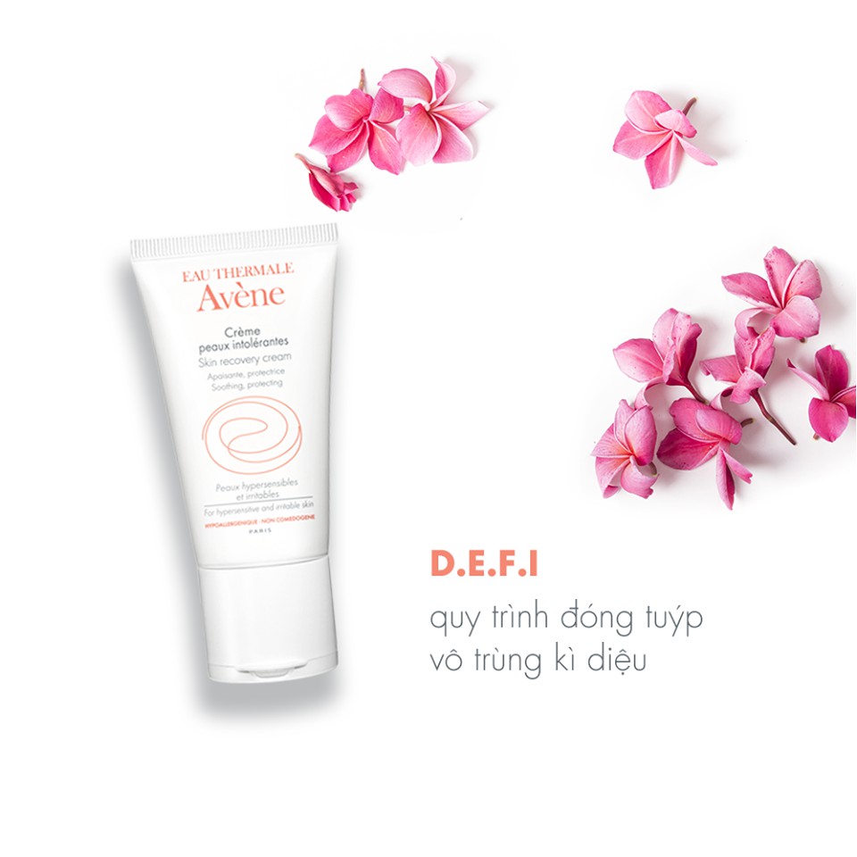 Kem dưỡng phục hồi và làm dịu da nhạy cảm Skin Recovery 50ml Avene