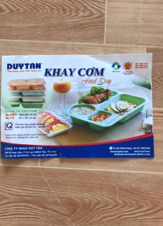 Khay cơm nhựa
