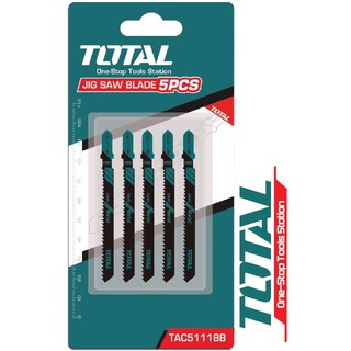 Bộ 5 lưỡi cưa lọng cưa sắt 50mm Jig Saw Blade Total TAC51118B