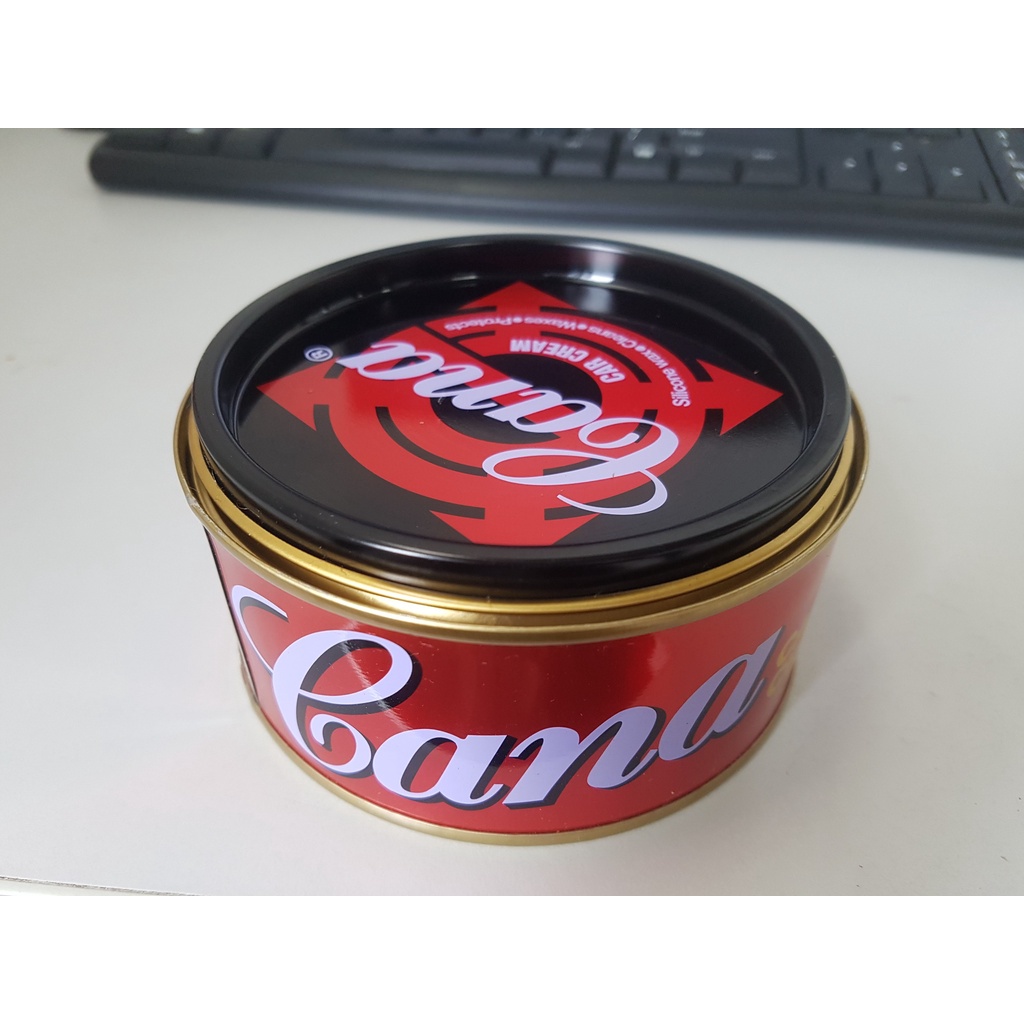 Sáp đánh bóng ô tô, xe máy, kim loại, mặt đá, giày CANA CREAM 220gr hàng chính hãng