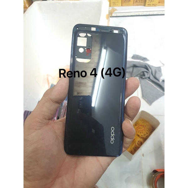 Nắp lưng sau oppo reno 4  như hình chụp