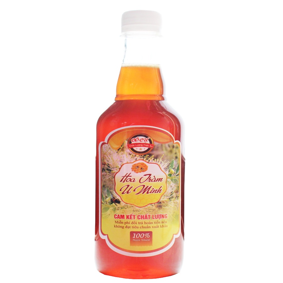 Mật Ong Hoa Tràm nguyên chất 500ml- Đặc sản Cô Cự